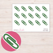DDZ-9066 planner sticker sheet with enlarged sticker detail