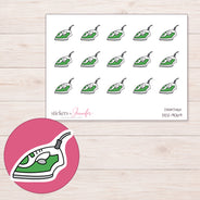 DDZ-9069 planner sticker sheet with enlarged sticker detail
