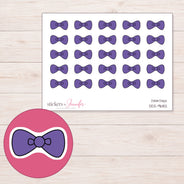 DDZ-9682 planner sticker sheet with enlarged sticker detail