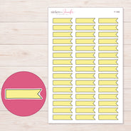 F-1365 planner sticker sheet with enlarged sticker detail