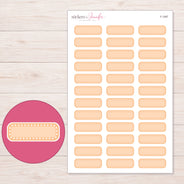 F-1397 planner sticker sheet with enlarged sticker detail