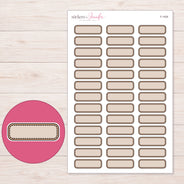 F-1429 planner sticker sheet with enlarged sticker detail