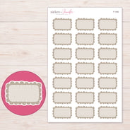 F-1440 planner sticker sheet with enlarged sticker detail