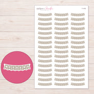 F-1470 planner sticker sheet with enlarged sticker detail
