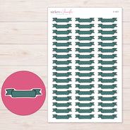 F-1471 planner sticker sheet with enlarged sticker detail