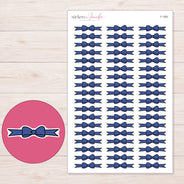 F-1583 planner sticker sheet with enlarged sticker detail