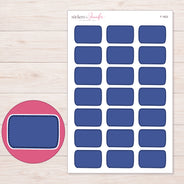 F-1622 planner sticker sheet with enlarged sticker detail