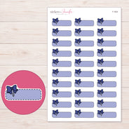 F-1624 planner sticker sheet with enlarged sticker detail