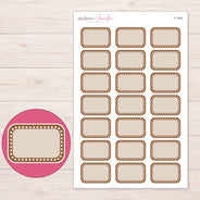 F-1653 planner sticker sheet with enlarged sticker detail