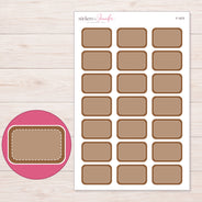 F-1675 planner sticker sheet with enlarged sticker detail