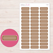 F-1679 planner sticker sheet with enlarged sticker detail