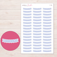 F-1740 planner sticker sheet with enlarged sticker detail