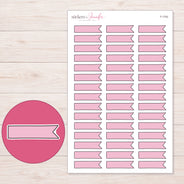 F-1743 planner sticker sheet with enlarged sticker detail