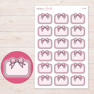 F-1746 planner sticker sheet with enlarged sticker detail