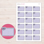 F-1771 planner sticker sheet with enlarged sticker detail