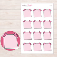 F-1772 planner sticker sheet with enlarged sticker detail