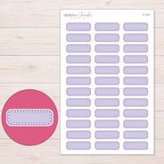 F-1775 planner sticker sheet with enlarged sticker detail