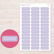 F-1787 planner sticker sheet with enlarged sticker detail