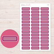F-1841 planner sticker sheet with enlarged sticker detail