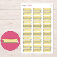 F-1852 planner sticker sheet with enlarged sticker detail
