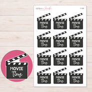 F-1928 planner sticker sheet with enlarged sticker detail