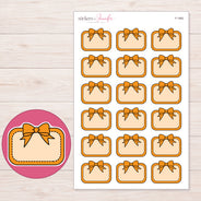 F-1962 planner sticker sheet with enlarged sticker detail