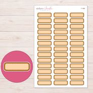 F-1969 planner sticker sheet with enlarged sticker detail