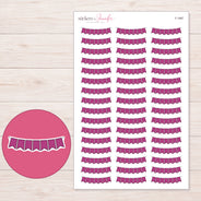F-1997 planner sticker sheet with enlarged sticker detail