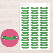 F-2010 planner sticker sheet with enlarged sticker detail