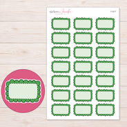 F-2017 planner sticker sheet with enlarged sticker detail