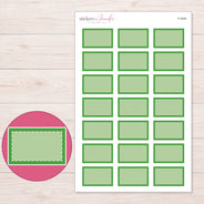 F-2049 planner sticker sheet with enlarged sticker detail