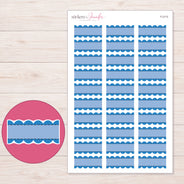 F-2113 planner sticker sheet with enlarged sticker detail