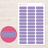 F-2149 planner sticker sheet with enlarged sticker detail