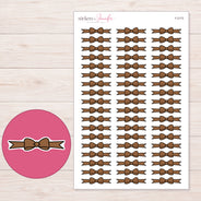 F-2173 planner sticker sheet with enlarged sticker detail