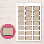 F-2179 planner sticker sheet with enlarged sticker detail