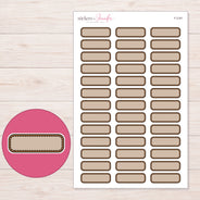 F-2181 planner sticker sheet with enlarged sticker detail
