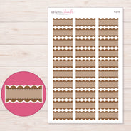 F-2215 planner sticker sheet with enlarged sticker detail