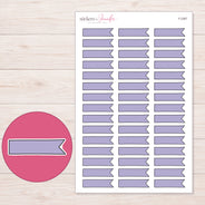 F-2367 planner sticker sheet with enlarged sticker detail