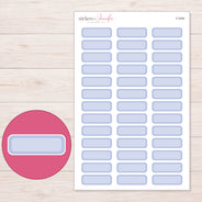 F-2406 planner sticker sheet with enlarged sticker detail