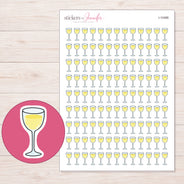 I-10486 planner sticker sheet with enlarged sticker detail