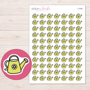 I-10496 planner sticker sheet with enlarged sticker detail