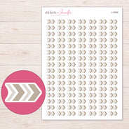 I-10500 planner sticker sheet with enlarged sticker detail