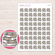 I-10505 planner sticker sheet with enlarged sticker detail
