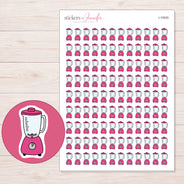 I-10520 planner sticker sheet with enlarged sticker detail