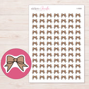 I-10526 planner sticker sheet with enlarged sticker detail