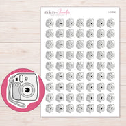 I-10532 planner sticker sheet with enlarged sticker detail