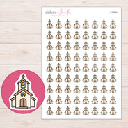 I-10534 planner sticker sheet with enlarged sticker detail