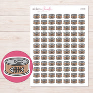 I-10539 planner sticker sheet with enlarged sticker detail