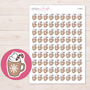 I-10543 planner sticker sheet with enlarged sticker detail