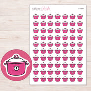 I-10559 planner sticker sheet with enlarged sticker detail
